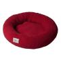 Coussin rond rouge - 50 cm