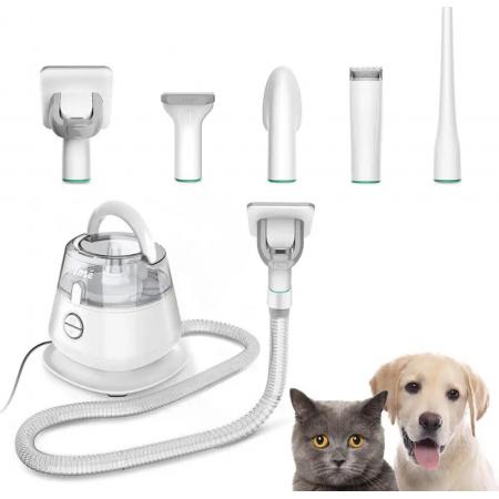 Brosse aspirante et tondeuse pour chiens et chats