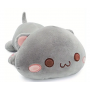 Peluche-chat-kawai-gris