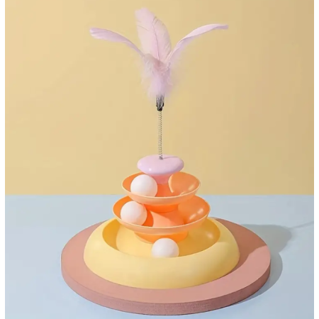Jouet tourbillon à plumes