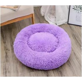 Coussin-rond-violet-pour-chat