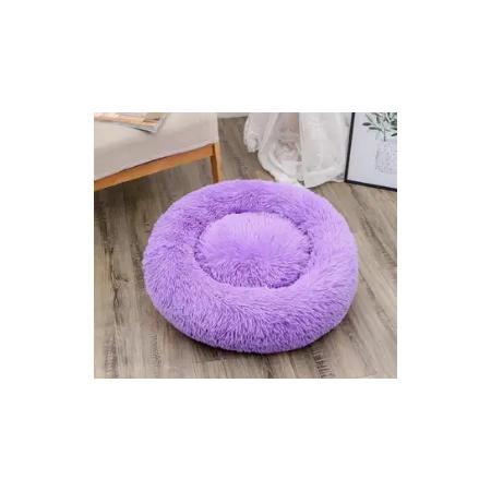 Coussin-rond-violet-pour-chat
