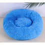 Coussin rond turquoise - 50 cm