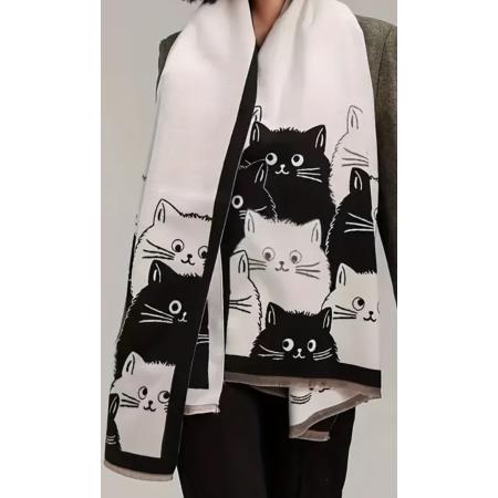 Echarpe-avec-des-chats