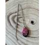 Pendentif Rhodonite