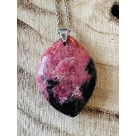 Pendentif-rhodonite