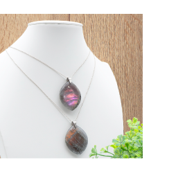 Pendentif Labradorite violette