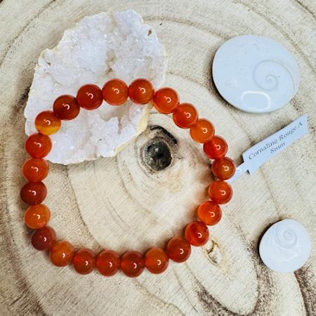 Bracelet Cornaline rouge