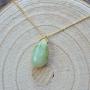 Pendentif goutte sautoir Jade de Chine