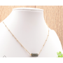 Collier Cléa doré Labradorite