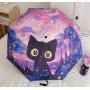 Prapluie-chat-rose