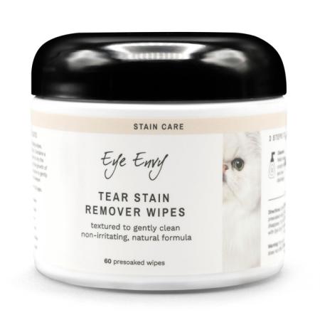 Lingettes Eye Envy imbibees pour chat
